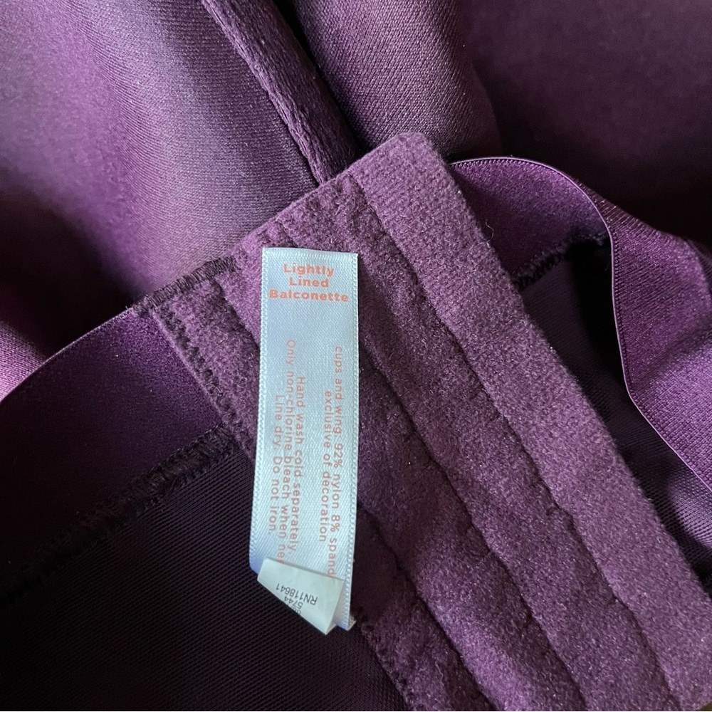 Lane Bryant Full Coverage Lightly Line Balconette… - image 5